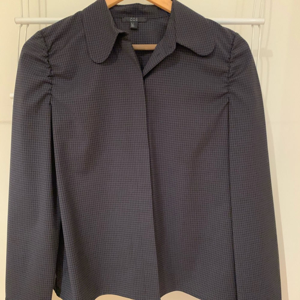 Cos brand long sleeve button down shirt